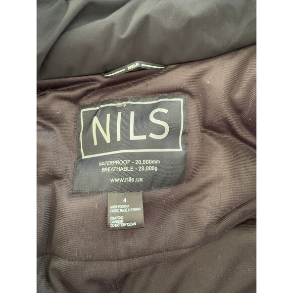 NILS Ladies Ski Jacket Black 4 - Picture 6 of 8